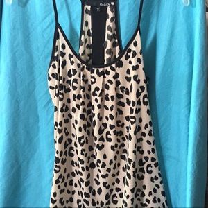 Leopard print cami